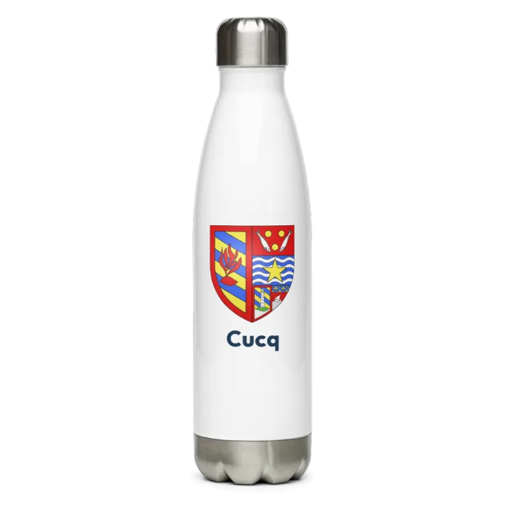 Gourde inox blason de Cucq