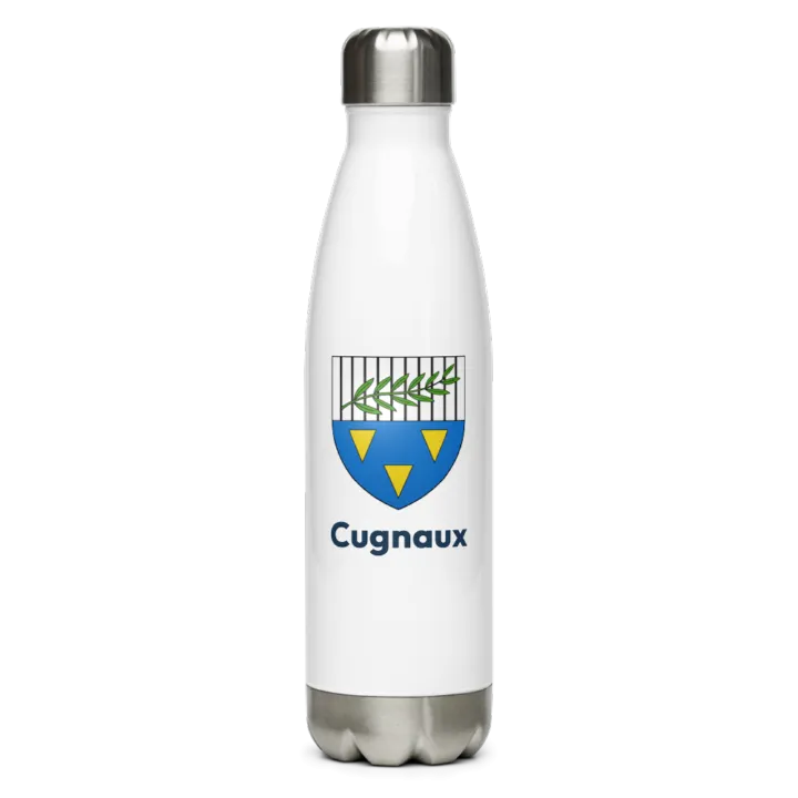 Gourde inox blason de Cugnaux
