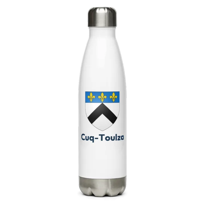 Gourde inox blason de Cuq-Toulza