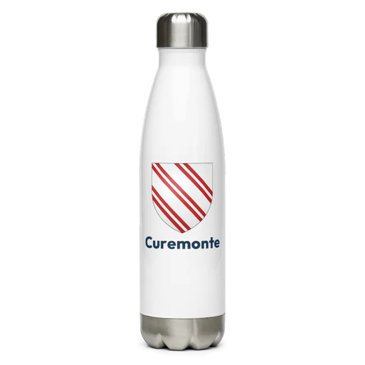 Gourde inox blason de Curemonte