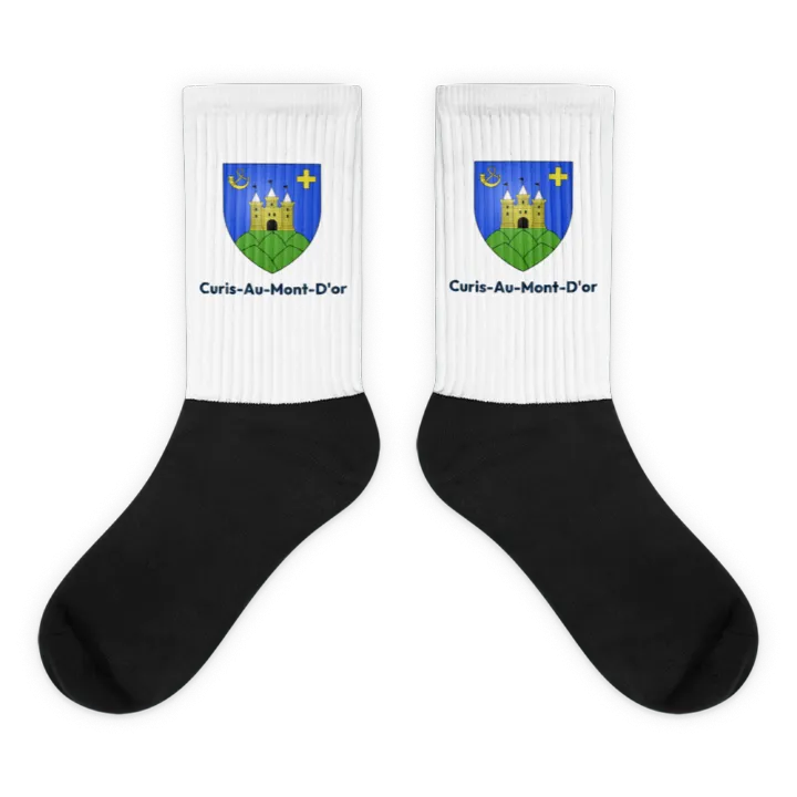 Chaussettes — blason de Curis-au-Mont-d'Or