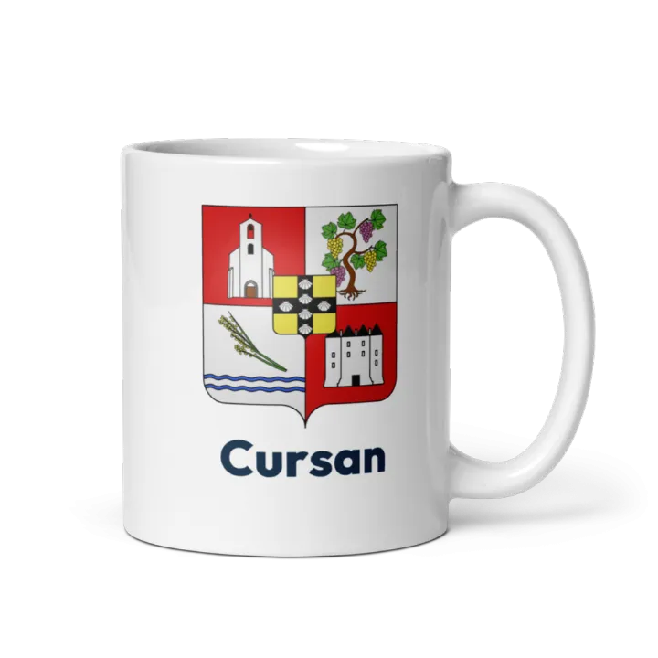 Mug blason de Cursan