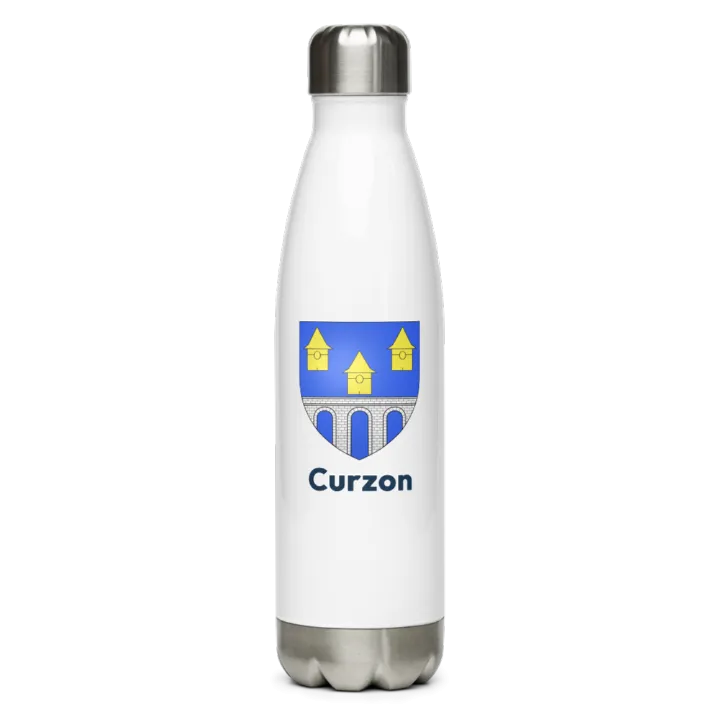 Gourde inox blason de Curzon