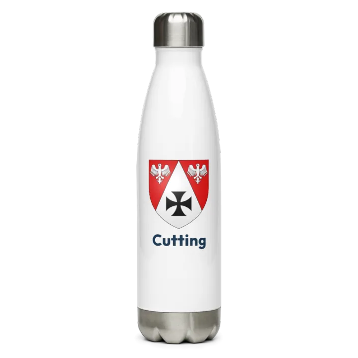 Gourde inox blason de Cutting