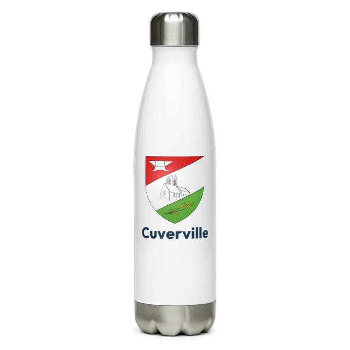 Gourde inox blason de Cuverville