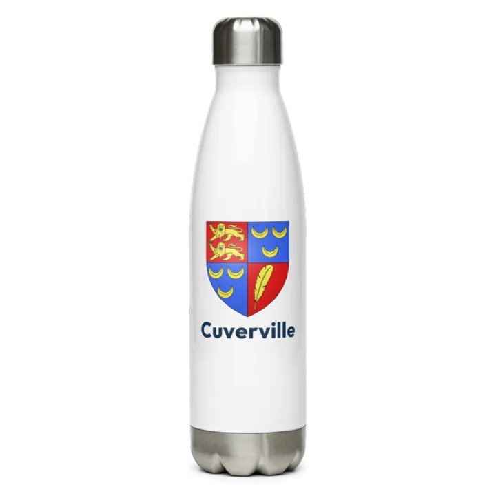 Gourde inox blason de Cuverville