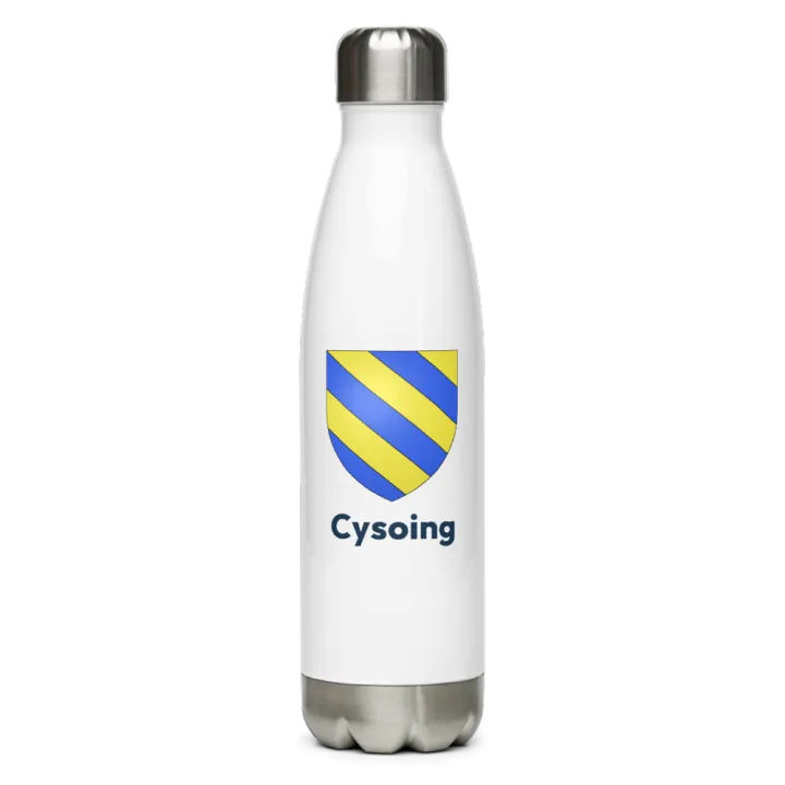 Gourde inox blason de Cysoing