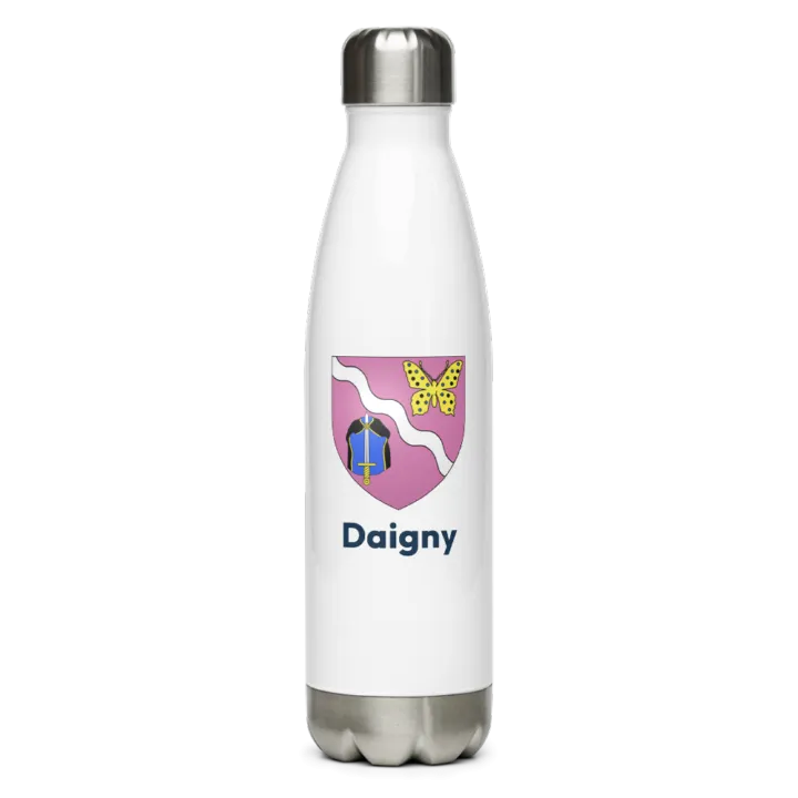 Gourde inox blason de Daigny