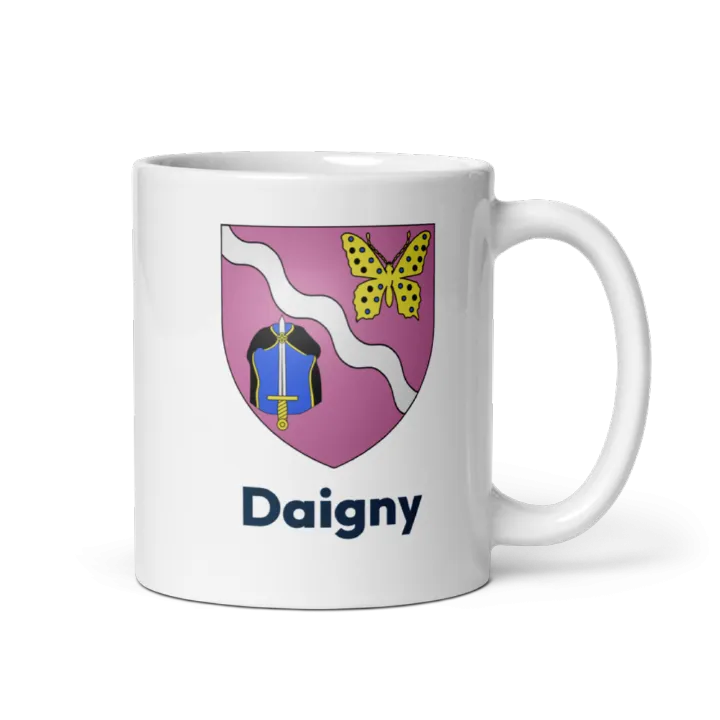 Mug blason de Daigny