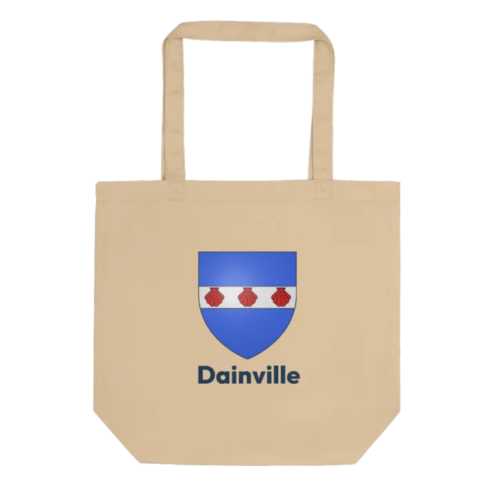 Tote bag coton bio — blason de Dainville