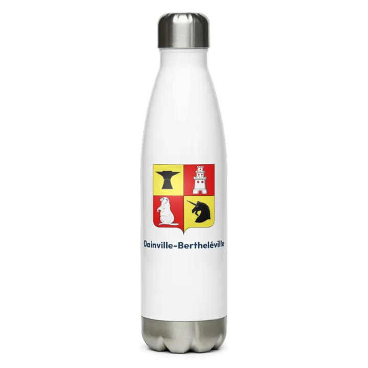 Gourde inox blason de Dainville-Bertheléville