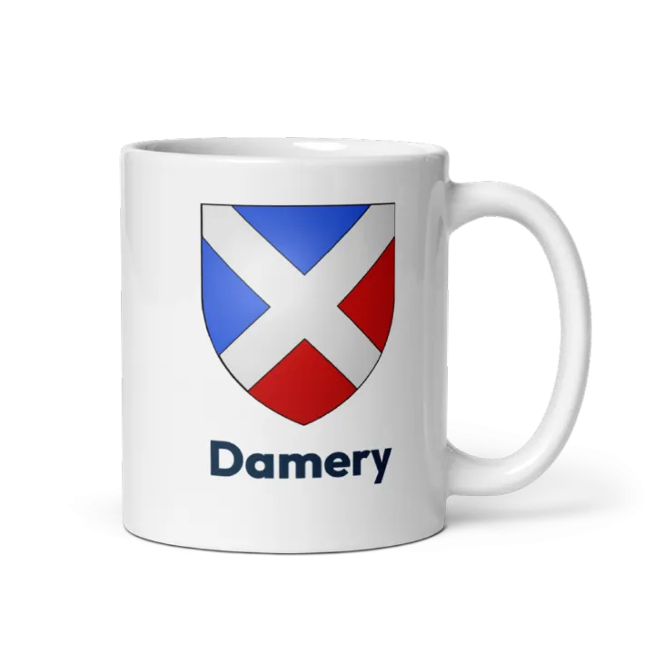 Mug blason de Damery