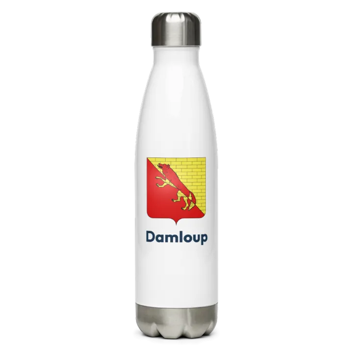 Gourde inox blason de Damloup