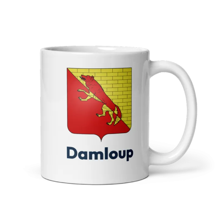 Mug blason de Damloup