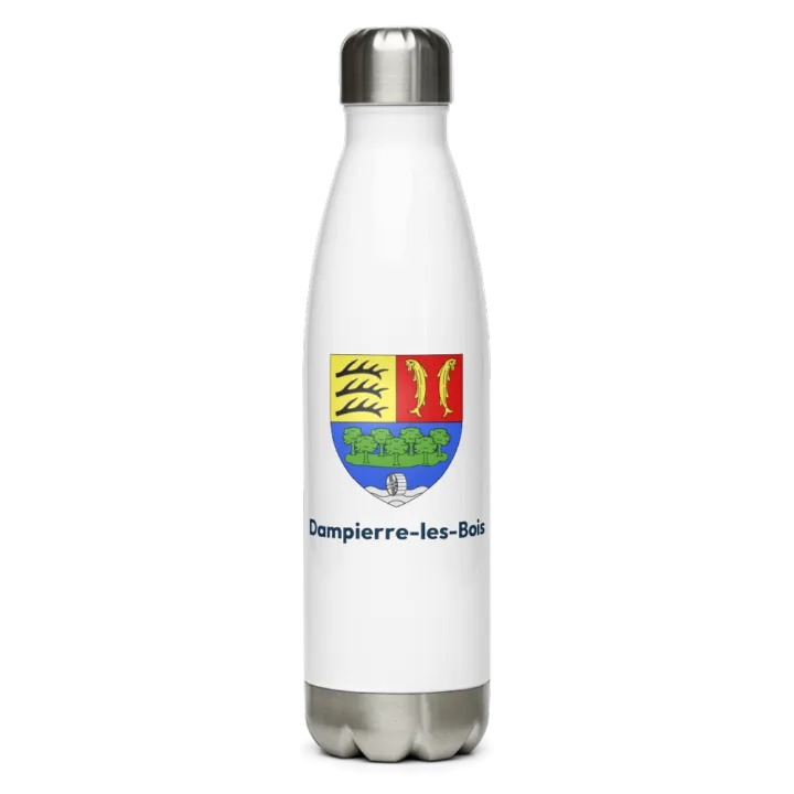 Gourde inox blason de Dampierre-les-Bois