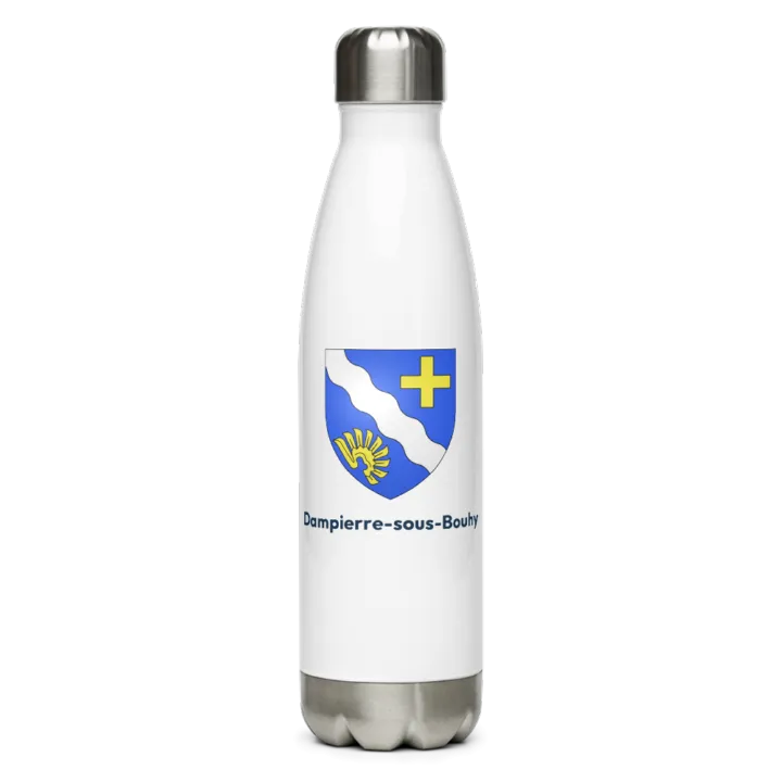 Gourde inox blason de Dampierre-sous-Bouhy