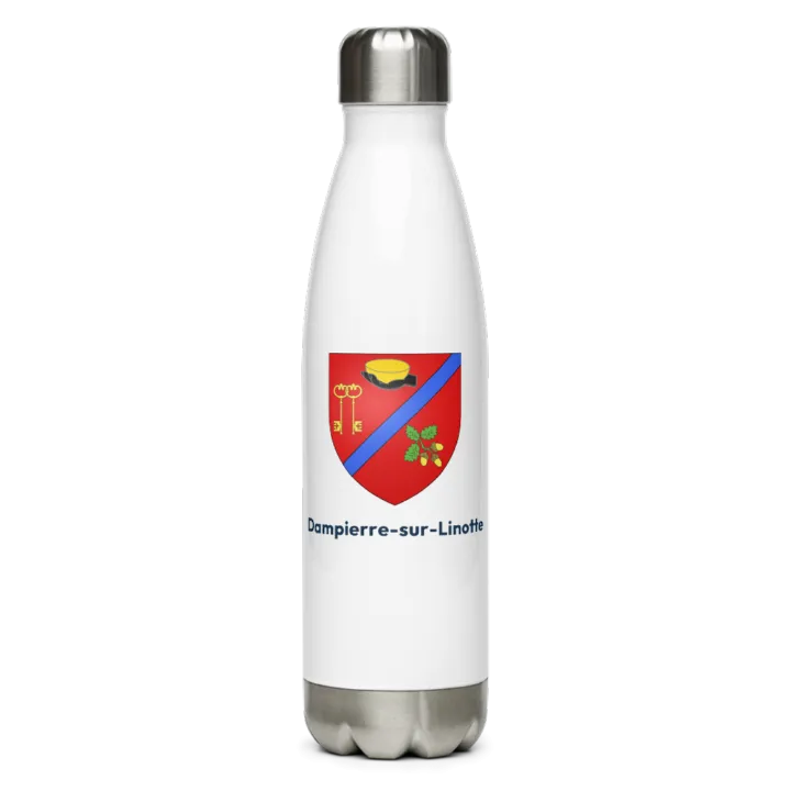 Gourde inox — blason de Dampierre-sur-Linotte