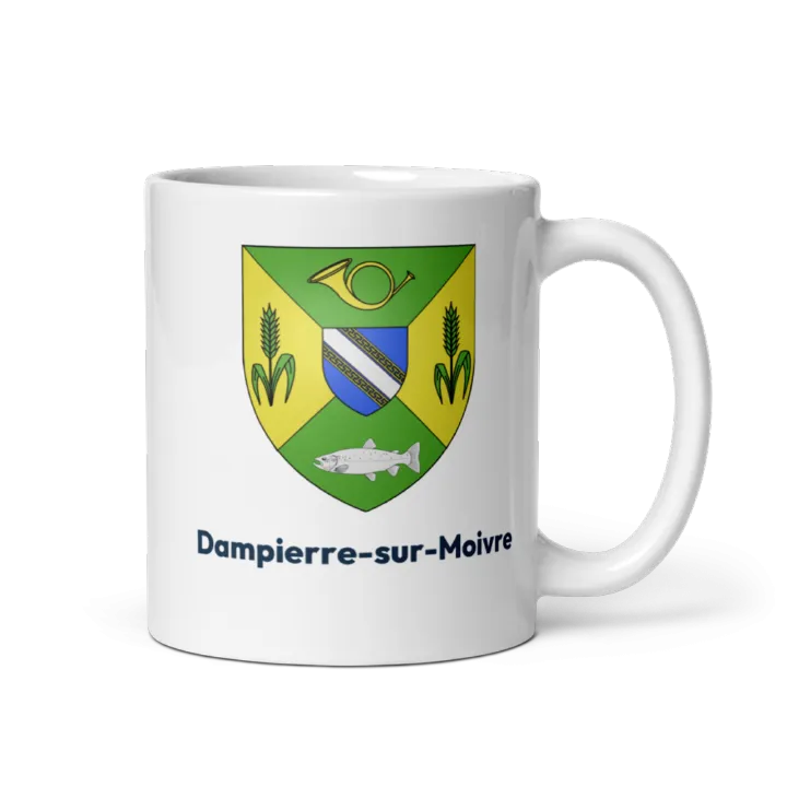 Mug blason de Dampierre-sur-Moivre