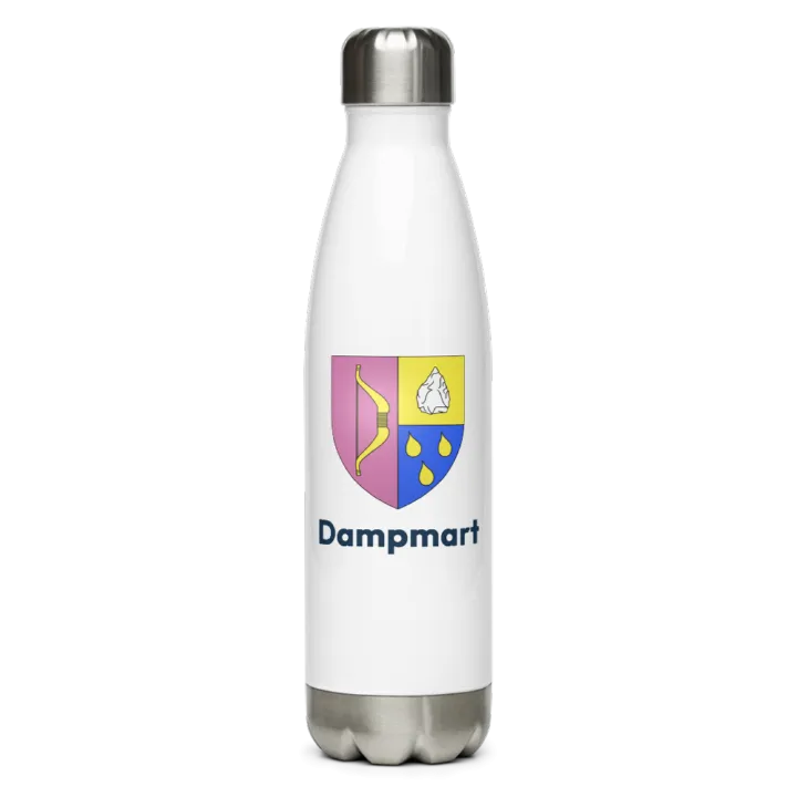 Gourde inox blason de Dampmart