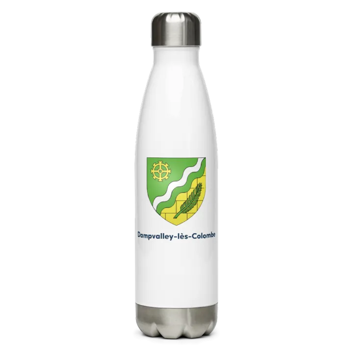 Gourde inox blason de Dampvalley-lès-Colombe