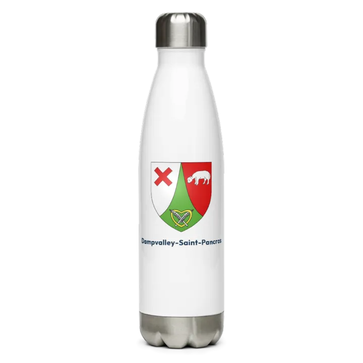 Gourde inox blason de Dampvalley-Saint-Pancras