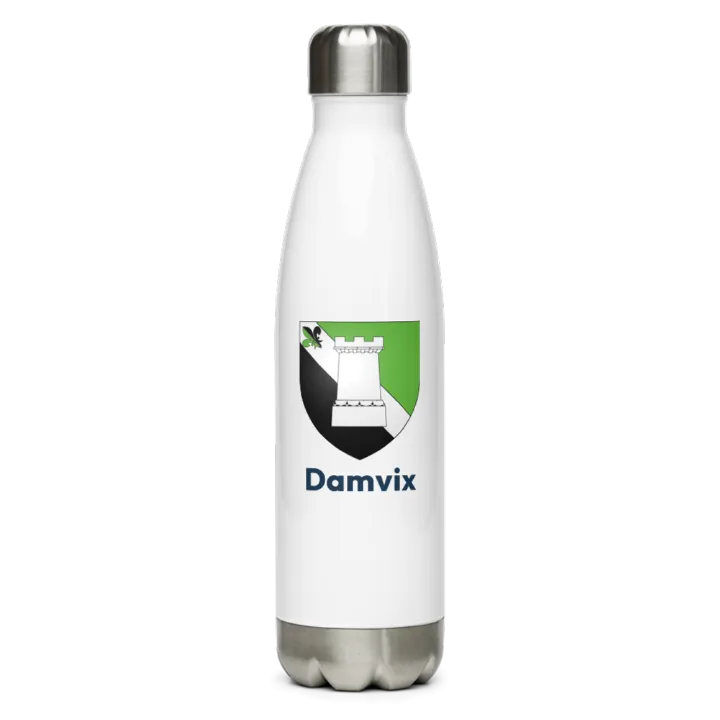 Gourde inox blason de Damvix