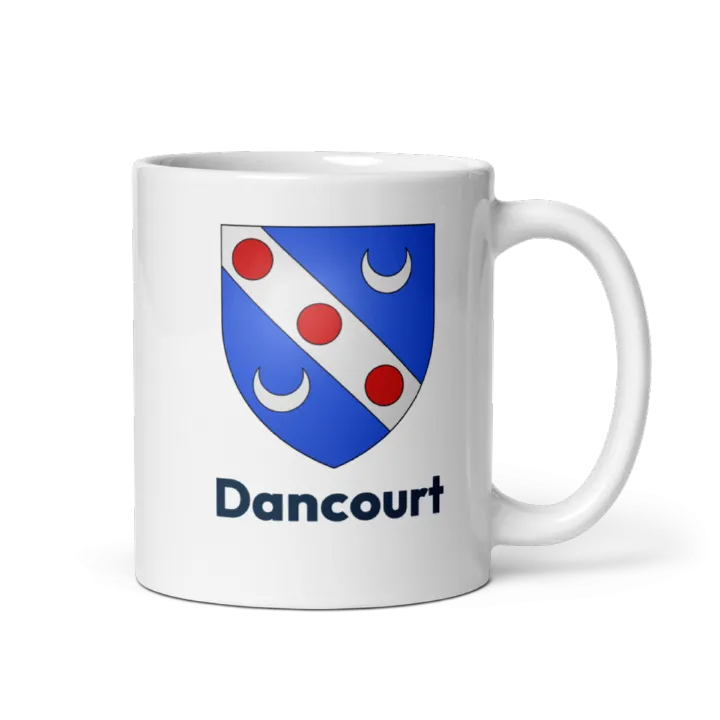 Mug blason de Dancourt