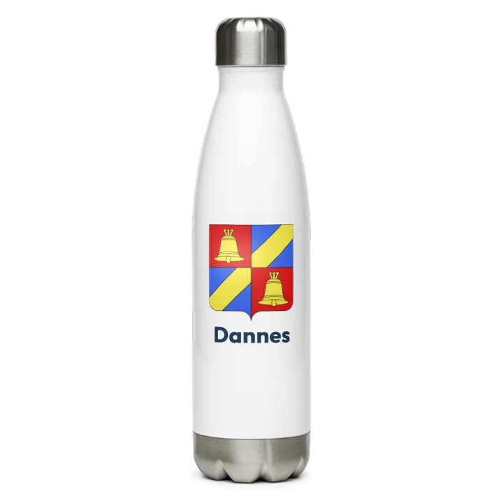 Gourde inox blason de Dannes