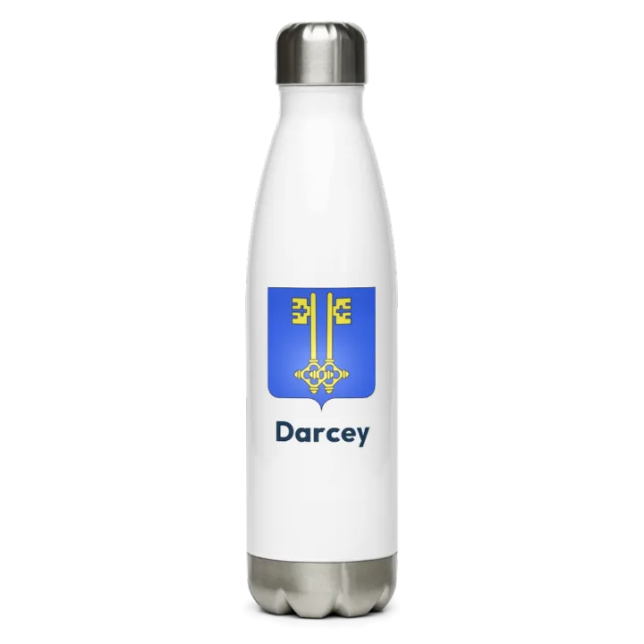 Gourde inox blason de Darcey