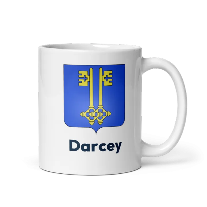 Mug blason de Darcey