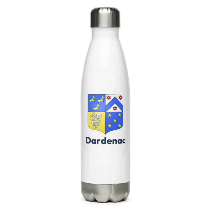 Gourde inox blason de Dardenac