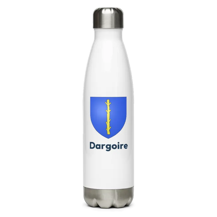 Gourde inox blason de Dargoire