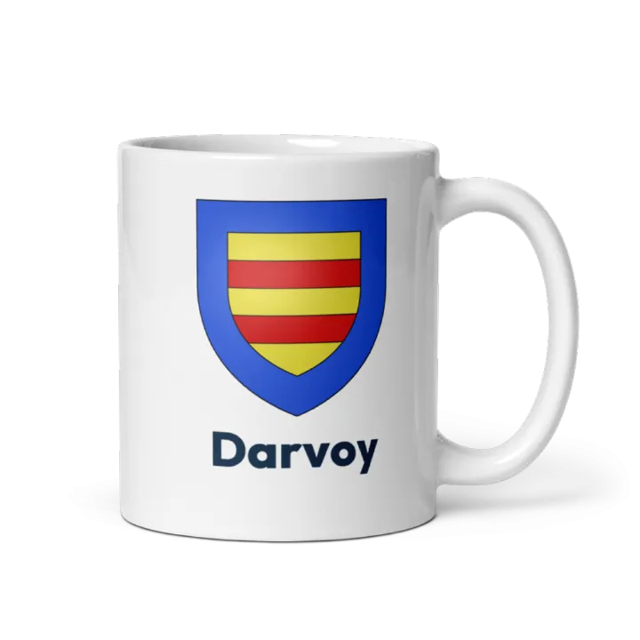 Mug blason de Darvoy