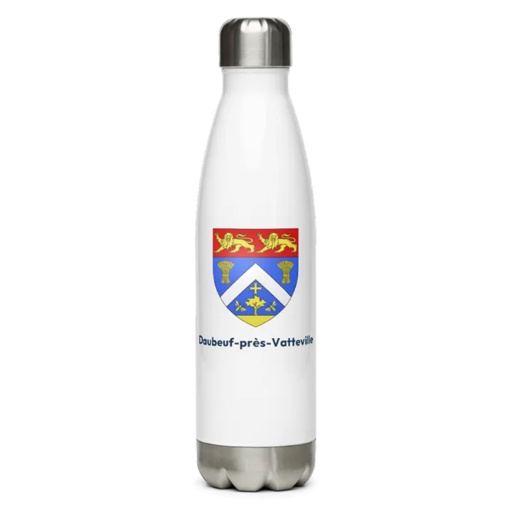 Gourde inox blason de Daubeuf-près-Vatteville