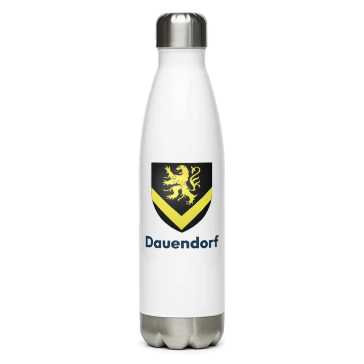 Gourde inox blason de Dauendorf