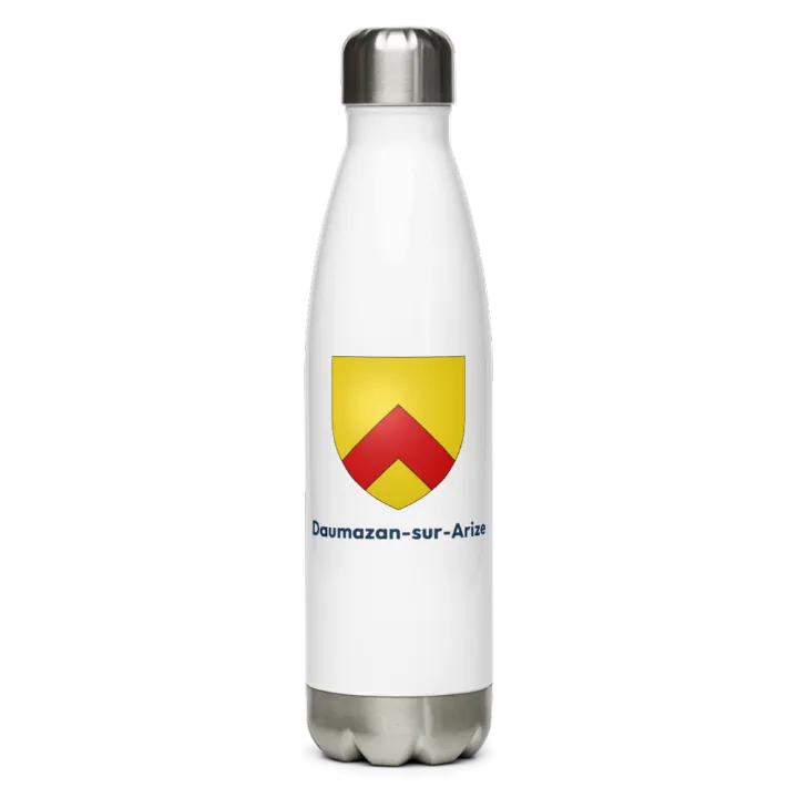 Gourde inox blason de Daumazan-sur-Arize