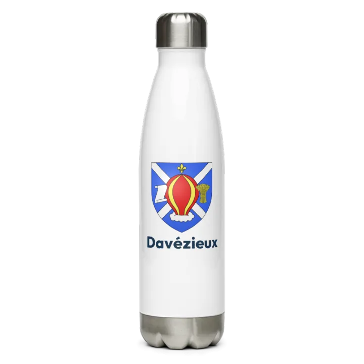 Gourde inox blason de Davézieux