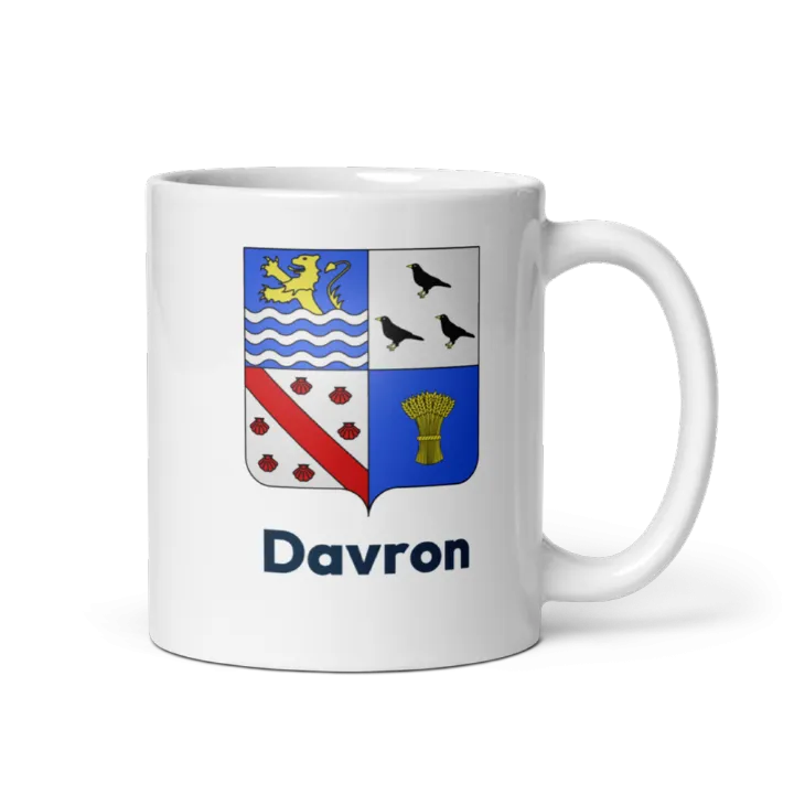 Mug blason de Davron