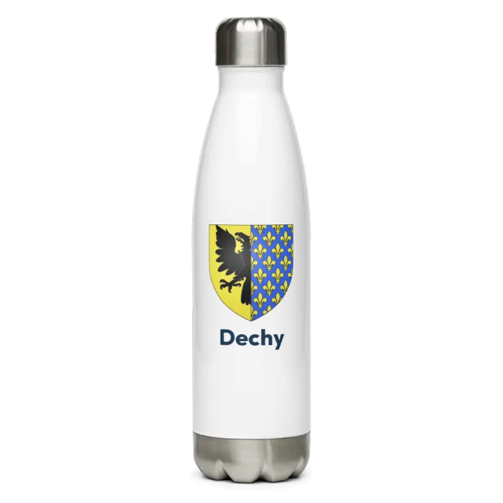 Gourde inox blason de Dechy