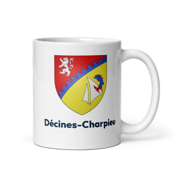 Mug blason de Décines-Charpieu