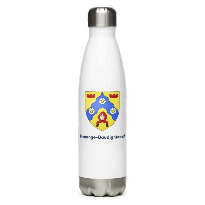 Gourde inox blason de Demange-Baudignécourt