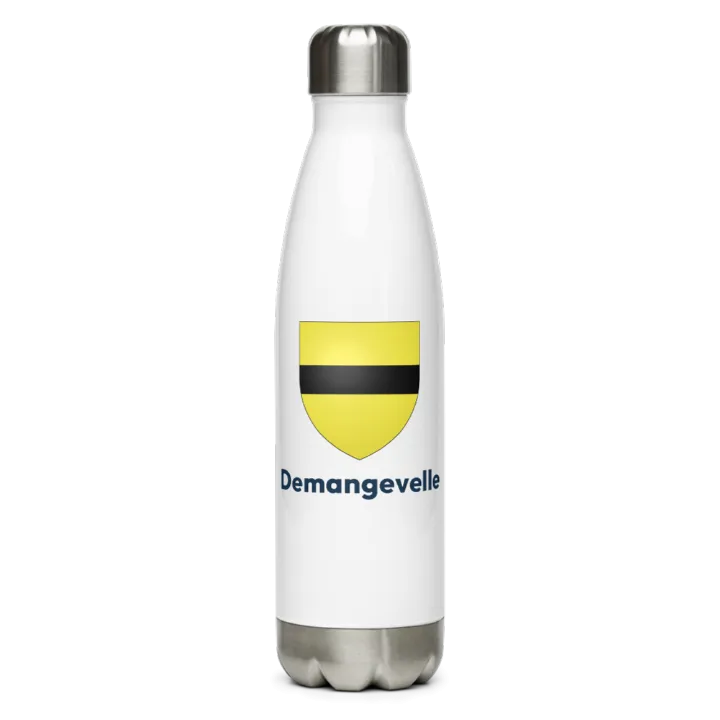 Gourde inox blason de Demangevelle