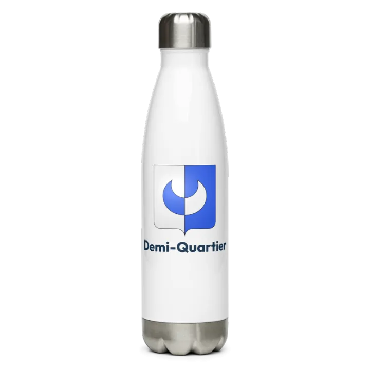 Gourde inox blason de Demi-Quartier
