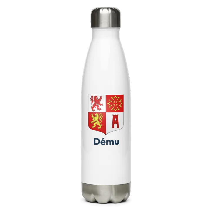 Gourde inox blason de Dému