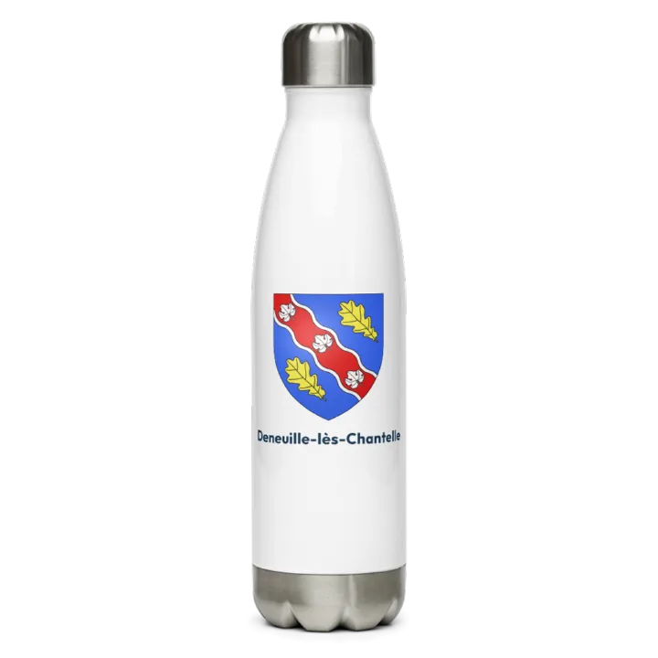 Gourde inox blason de Deneuille-lès-Chantelle