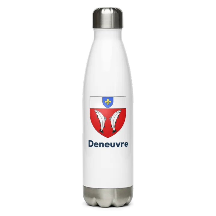 Gourde inox blason de Deneuvre