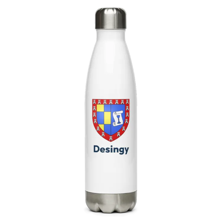 Gourde inox blason de Desingy