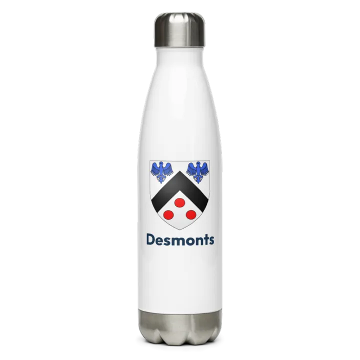 Gourde inox blason de Desmonts
