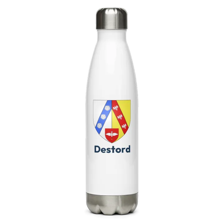 Gourde inox blason de Destord