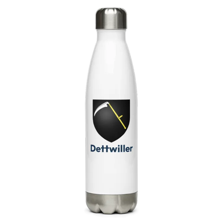 Gourde inox blason de Dettwiller